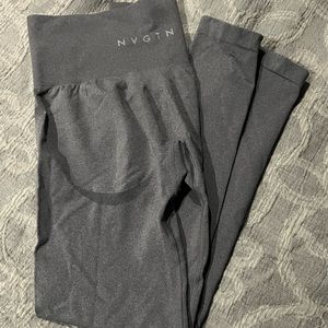 NVGTN Grey Contour Seamless Leggings